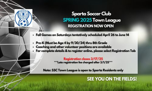 Spring 25 Town League Registration